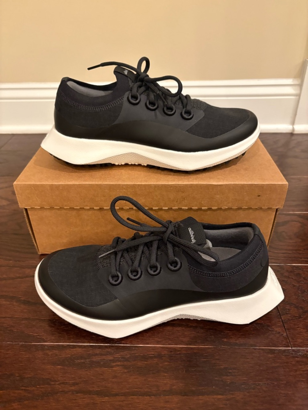 NEW Allbirds Women’s Golf Dasher Natural Black Golf Shoes US 9.5 UK 6.5 EU 39.5